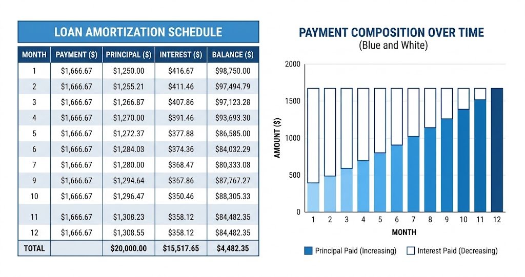 What Is a Loan Amortization Schedule? (With Real Examples) 2026